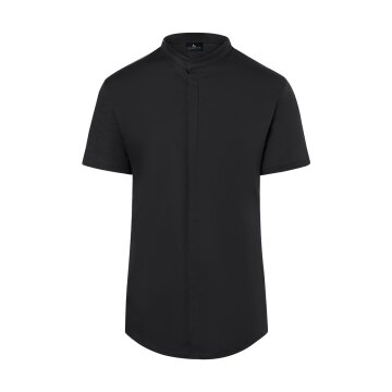 KARLOWSKY Herren Kochjacke DIAMOND-CUTAvantgarde Kurzarm Schwarz