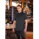 KARLOWSKY Herren Kochjacke DIAMOND-CUTAvantgarde Kurzarm Schwarz
