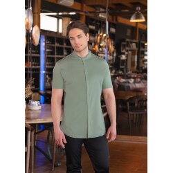 KARLOWSKY Herren Kochjacke DIAMOND-CUT®  Kurzarm...