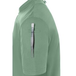 KARLOWSKY Herren Kochjacke DIAMOND-CUT®  Kurzarm Pastellgrün