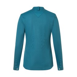 KARLOWSKY Damen Kochjacke DIAMOND-CUT® Avantgarde Slim Petrol