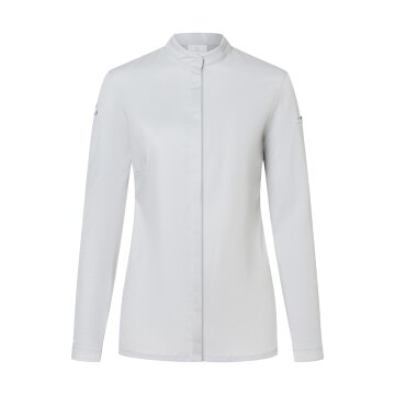 KARLOWSKY Damen Kochjacke DIAMOND-CUT® Avantgarde Silbergrau