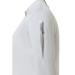KARLOWSKY Damen Kochjacke DIAMOND-CUT® Avantgarde Silbergrau