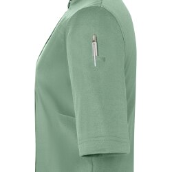 KARLOWSKY Damen Kochjacke DIAMOND-CUT®  Kurzarm Pastellgrün