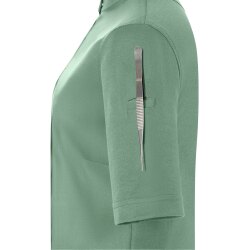 KARLOWSKY Damen Kochjacke DIAMOND-CUT®  Kurzarm Pastellgrün
