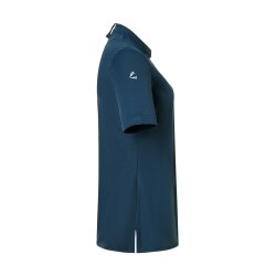 KARLOWSKY Damen Kochjacke DIAMOND-CUT® Kurzarm Stahlblau
