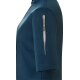KARLOWSKY Damen Kochjacke DIAMOND-CUT® Kurzarm Stahlblau