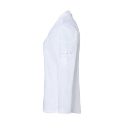 KARLOWSKY Damen Kochjacke DIAMOND-CUT® Excellence Zipper Weiß