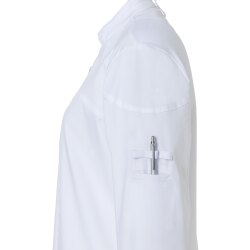 KARLOWSKY Damen Kochjacke DIAMOND-CUT® Excellence Zipper Weiß