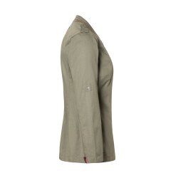 KARLOWSKY Damen Kochjacke Denim-Style ROCK-CHEF®-Stage2 Moosgrün