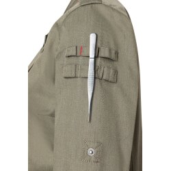 KARLOWSKY Damen Kochjacke Denim-Style ROCK-CHEF®-Stage2 Moosgrün