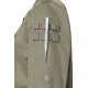 KARLOWSKY Damen Kochjacke Denim-Style ROCK-CHEF®-Stage2 Moosgrün