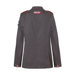 KARLOWSKY Damen Kochjacke Denim-Style ROCK-CHEF®-Stage2 Schwarz