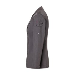 KARLOWSKY Damen Kochjacke Denim-Style ROCK-CHEF®-Stage2 Schwarz