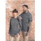 KARLOWSKY Damen Kochjacke Denim-Style ROCK-CHEF®-Stage2 Schwarz