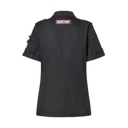 KARLOWSKY Damen Kochjacke ROCK-CHEF®-Stage2 Kurzarm Schwarz