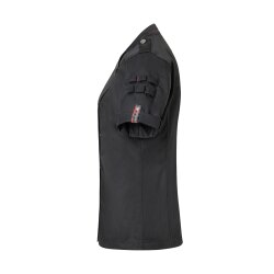 KARLOWSKY Damen Kochjacke ROCK-CHEF®-Stage2 Kurzarm Schwarz