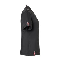 KARLOWSKY Damen Kochjacke ROCK-CHEF®-Stage2 Kurzarm Schwarz