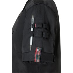KARLOWSKY Damen Kochjacke ROCK-CHEF®-Stage2 Kurzarm Schwarz
