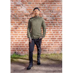 KARLOWSKY Herren Kochjacke Denim-Style ROCK-CHEF®...