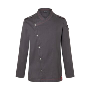 KARLOWSKY Herren Kochjacke Denim-Style ROCK-CHEF®-Stage2 Schwarz
