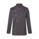 KARLOWSKY Herren Kochjacke Denim-Style ROCK-CHEF®-Stage2 Schwarz