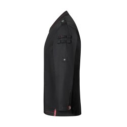 KARLOWSKY Herren Kochjacke ROCK-CHEF® Langarm Regular Schwarz
