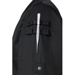 KARLOWSKY Herren Kochjacke ROCK-CHEF® Langarm Regular Schwarz