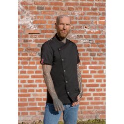 KARLOWSKY Herren Kochjacke ROCK-CHEF®-Stage2 Kurzarm...