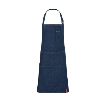 KARLOWSKY Latzschürze Denim ROCK-CHEF®-Stage2 75x90cm Jeansblau
