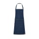 KARLOWSKY Latzschürze Denim ROCK-CHEF®-Stage2 75x90cm Jeansblau