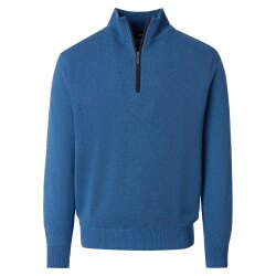 REDMOND Casual Herren Strick-Troyer Comfort Baumwolle...
