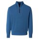 REDMOND Casual Herren Strick-Troyer Comfort Baumwolle Dunkellblau