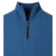 REDMOND Casual Herren Strick-Troyer Comfort Baumwolle Dunkellblau