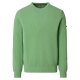 REDMOND Casual Herren Strick-Pullover Rundhals Comfort Hellgrün