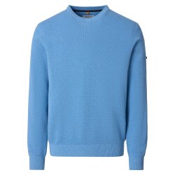 REDMOND Casual Herren Strick-Pullover Rundhals Comfort...