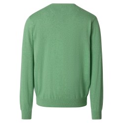 REDMOND Casual Herren Pullover Langarm Rundhals Comfort Mint