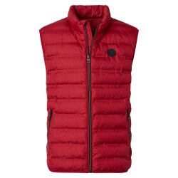 REDMOND Casual Herren Steppweste Stehkragen Polyester...