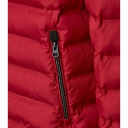 REDMOND Casual Herren Steppjacke Stehkragen Polyester Himbeerrot