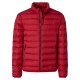 REDMOND Casual Herren Steppjacke Stehkragen Polyester Himbeerrot
