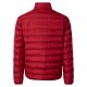 REDMOND Casual Herren Steppjacke Stehkragen Polyester Himbeerrot