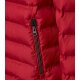 REDMOND Casual Herren Steppjacke Stehkragen Polyester Himbeerrot