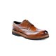 Hamlet FRED Herren Schnürschuh Budapester Crust Brandy EU43/UK9