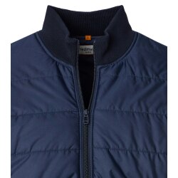 REDMOND Casual Herren Jacke Zipper Comfort Baumwollmix Marine