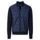 REDMOND Casual Herren Jacke Zipper Comfort Baumwollmix Marine