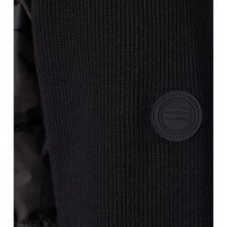 REDMOND Casual Herren Jacke Zipper Baumwollmix Schwarz