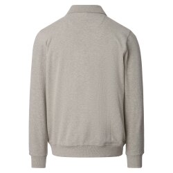 REDMOND Casual Herren Polo Strick Pullover Langarm...