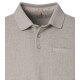 REDMOND Casual Herren Polo Strick Pullover Langarm Comfort Beige