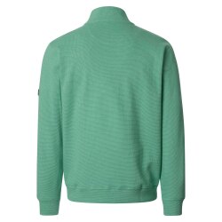 REDMOND Casual Herren Troyer Langarm Comfort Struktur...