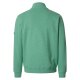 REDMOND Casual Herren Troyer Langarm Comfort Struktur Grün